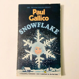 Vintage 1968  Snowflake by Paul Gallico Paperback Book NEL Edition